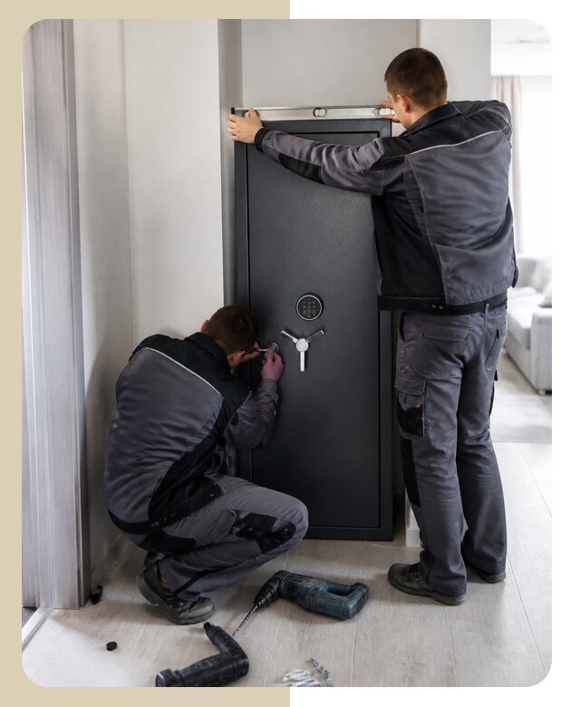 Профессиональная установка сейфа в квартире в Долгопрудном