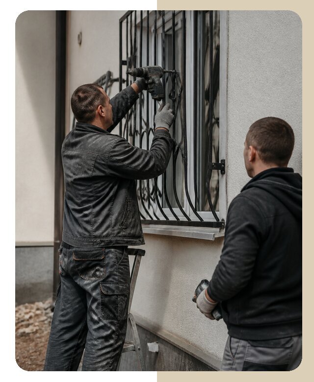 Установка наружных решеток в Долгопрудном от 4972 р. | ДвериЛегко-Длг